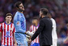 What Did Courtois and Simeone Say During Their Discussion? | beIN SPORTS