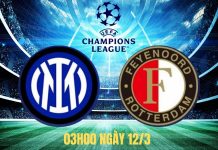 Inter Milan vs Feyenoord: Lợi thế lượt đi, Inter thẳng tiến vào tứ kết