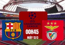 Barca vs Benfica, 00h45 ngày 12/3: Chủ nhà giành vé vào tứ kết