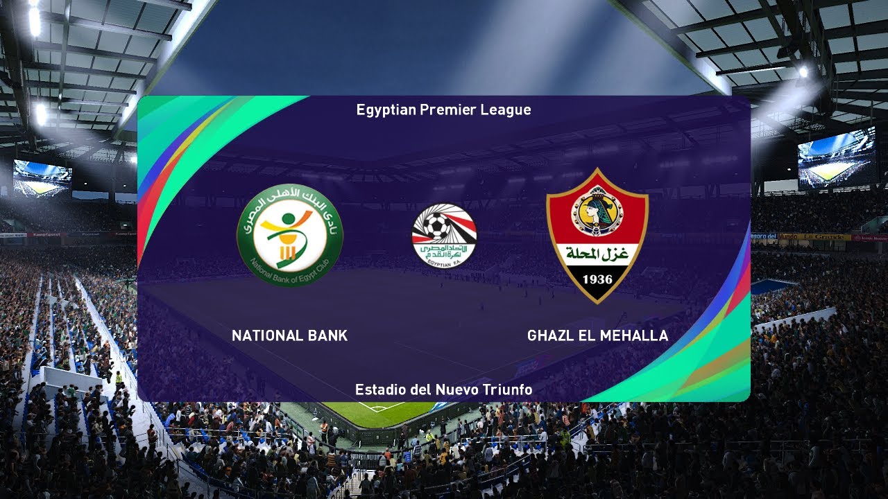 National Bank vs Ghazl El Mahalla (12/07/2022) Egyptian Premier League PES  2021