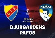 Nhận định Djurgardens vs Pafos FC, 00h45 ngày 14/03 Nhận định bóng đá Djurgardens vs Pafos Conference League hôm nay