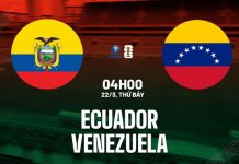 Nhận định Ecuador vs Venezuela (04h00 ngày 22/3)