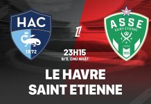 Nhận định Le Havre vs Saint-Etienne, 23h15 ngày 09/03 Nhận định bóng đá Le Havre vs Saint Etienne VĐQG Pháp hôm nay
