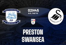 Nhận định Preston North End vs Swansea, 02h45 ngày 5/3 Nhận định bóng đá Preston vs Swansea Hạng nhất Anh hôm nay