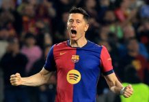 Lewandowski thăng hoa trong ngày gặp lại đội bóng cũ