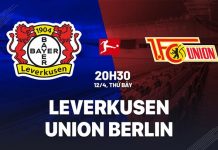 Nhận định Leverkusen vs Union Berlin, 20h30 ngày 12/04 Nhận định Leverkusen vs Union Berlin (20h30 ngày 12/4)