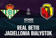 Nhận định bóng đá Real Betis vs Jagiellonia Bialystok Cúp C3