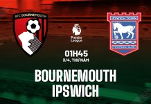 Nhận định Bournemouth vs Ipswich, 01h45 ngày 03/04 Nhận định bóng đá Bournemouth vs Ipswich Ngoại hạng Anh