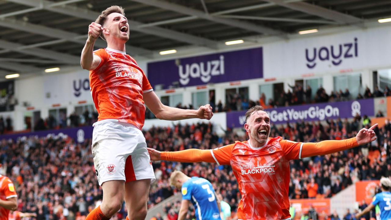 Blackpool 6-1 Birmingham: Tangerines thump six past beleaguered Blues |  Football News | Sky Sports