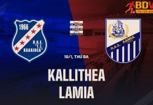 Soi kèo Athens Kallithea vs Lamia, 00h00 ngày 23/5