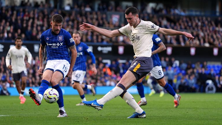Ipswich Town 0-2 Everton: Iliman Ndiaye and Michael Keane score first-half  goals as Toffees resurgence continues | Football News | Sky Sports