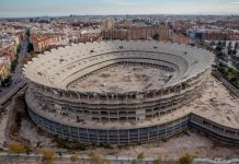 Valencia tái khởi động sân Nou Mestalla sau 16 năm đình trệ Valencia secure €322m funding to finally complete Nou Mestalla stadium - The Athletic