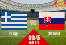 Soi kèo Hy Lạp vs Slovakia, 01h45 ngày 8/6