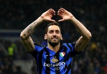 Calhanoglu vẫn là regista số 1 của Inter Hakan Calhanoglu on Milan 1-1 Inter: "It was just the first half"