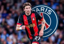 PSG quan tâm Ilya Zabarnyi của Bournemouth