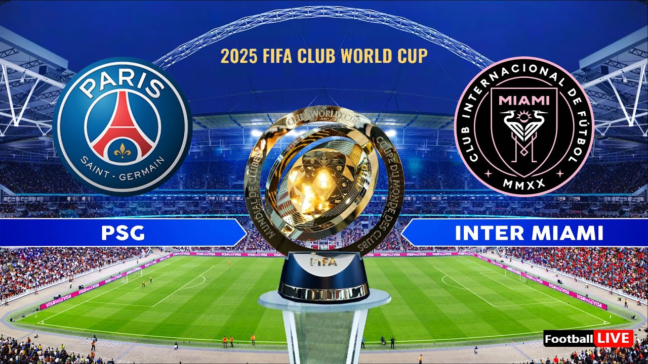 PSG vs Inter Miami - FIFA Club World Cup 2025 | Full Match All Goals | eFootball PES Gameplay