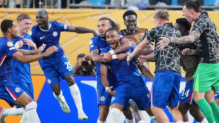 Benfica 1-4 Chelsea (aet): Blues win despite two-hour weather delay to  reach Club World Cup quarter-finals | Football News | Sky Sports