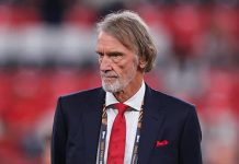 Sir Jim Ratcliffe quyết định thay đổi bộ phận tuyển trạch của Manchester United Sir Jim Ratcliffe quyết định thay đổi bộ phận tuyển trạch của Manchester United.