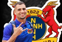 Janclesio gia nhập Ninh Bình FC