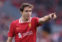 Chiesa bị loại khỏi danh sách đội hình Liverpool tham gia chuyến du đấu
