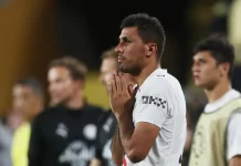 Rodri trở lại, nhưng chưa thể giúp Manchester City khởi sắc hơn