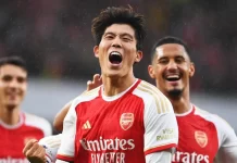 Tomiyasu rời Arsenal