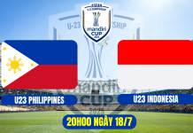 Soi kèo U23 Philippines vs U23 Indonesia, 20h00 ngày 18/7 Nhận định U23 Philippines vs U23 Indonesia: Cuộc chiến khó lường