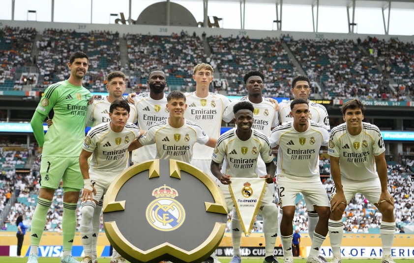 Đội hình của Real Madrid càng chơi càng ăn ý (Ảnh: GOAL)