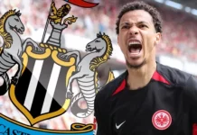 Ekitike đang là mục tiêu của Newcastle và MU