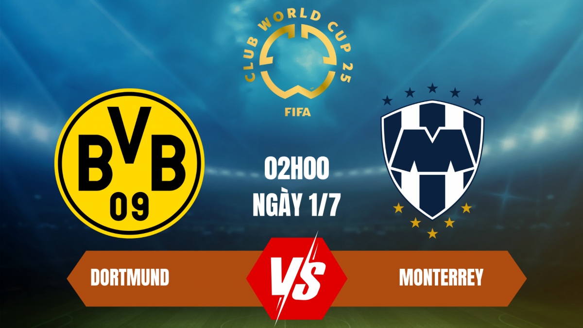 Dortmund vs Monterrey: Đại chiến không khoan nhượng tại Atlanta