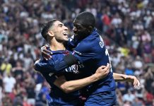 Achraf Hakimi tranh Quả Bóng Vàng