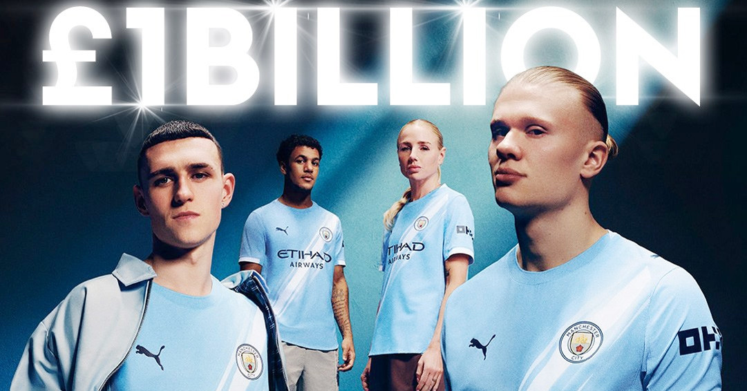 Man City ký hợp đồng 'khủng' chưa từng có trong lịch sử
