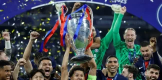 PSG dẫn đầu doanh thu Champions League mùa trước