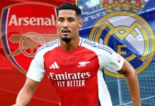 Saliba nằm trong tầm ngắm Real Madrid