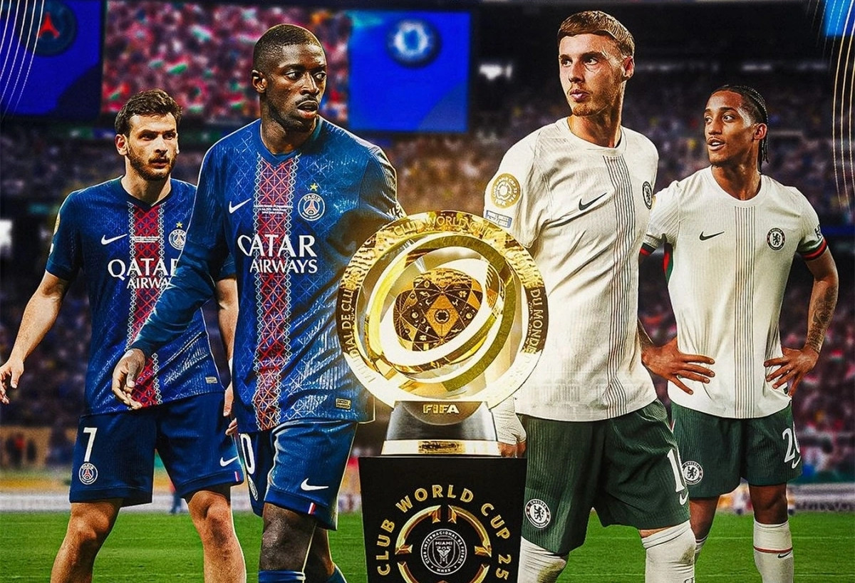 Xem trực tiếp chung kết FIFA Club World Cup PSG vs Chelsea ở kênh nào?