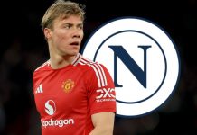 Napoli muốn mượn Hojlund