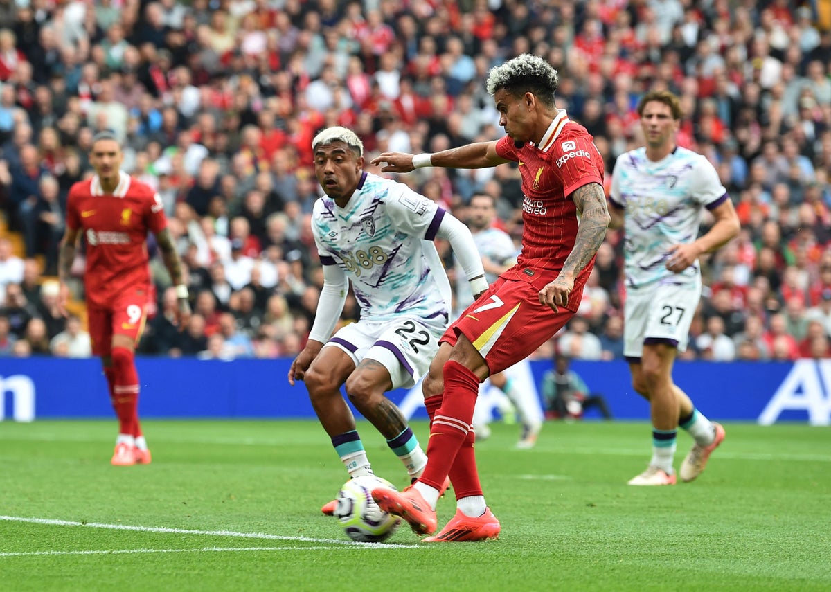 Liverpool vs Bournemouth LIVE: Premier League score and goal updates from  Anfield today | The Independent