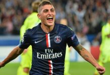 Marco Verratti ‘bật mí’ chuyện đưa Messi đến PSG Verratti trong màu áo PSG