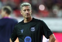 Tuổi 36 Lewandowski vẫn cho thấy sự đáng sợ