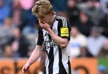 Newcastle méo mặt vì Anthony Gordon Newcastle méo mặt vì Anthony Gordon