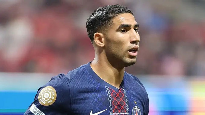 Achraf Hakimi đạt phong độ cực cao trong mùa giải vừa qua cùng PSG