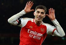 Arsenal lạc quan về khả năng hồi phục nhanh của Kai Havertz