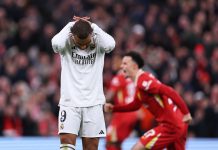 Alonso đang đối mặt với vấn đề này sau khi gặp nó tại Club World Cup Những sai lầm liên tiếp của Mbappe tại Anfield và San Mames đã đặt ra nghi ngờ về độ tin cậy của anh trên chấm phạt đền