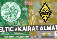 Soi kèo Celtic vs Kairat Almaty, 02h00 ngày 21/8 Who are Kairat Almaty? Celtic foes with Chelsea bound wonderkid offer up gruelling Champions League journey into unknown - Daily Record