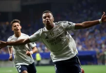 Real Madrid đang có khởi đầu mùa giải khá ấn tượng Kết quả bóng đá hôm nay 25/8: Real Madrid tiếp tục giành chiến thắng