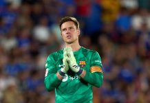 Barca kiện Ter Stegen Ter Stegen đang tức giận vì cách Barcelona đối xử với anh.