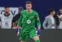 Ter Stegen xuống nước với Barca Ter Stegen xuống nước với Barca