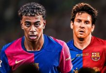 Yamal thường được so sánh với Messi