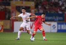 CAHN và Thể Công Viettel chia điểm ở trận khai mạc V.League