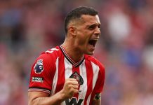 Xhaka thể hiện tố chất thủ lĩnh ở Sunderland